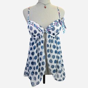 2010 Victoria's Secret Women's polka dot top